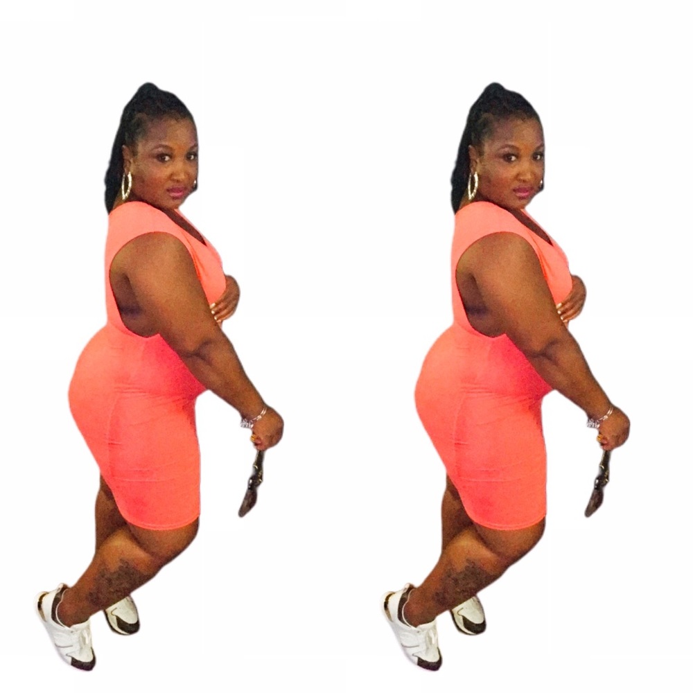Women Baesic Side Boob Midi Dress